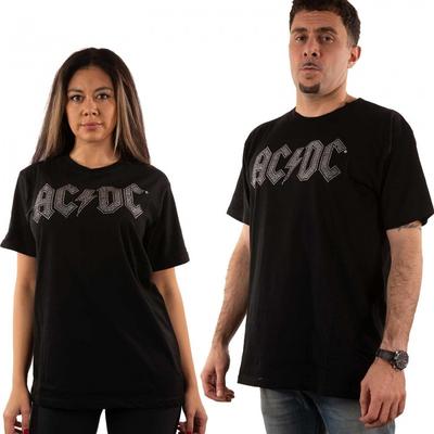 AC/DC Unisex pieaugušo T-krekls ar dimanta logotipu