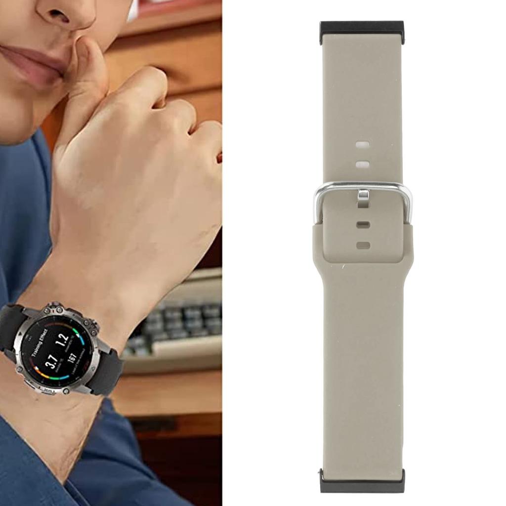 Silicone Smartwatch Band Replacement Watch Strap Accessory for 7