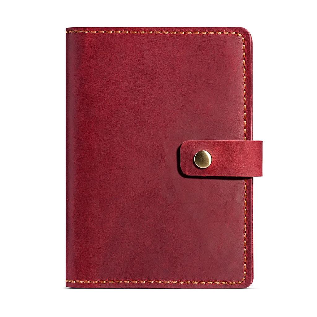Travel Passport Cover with 6 Card Holder Minimalist Travel Essential Vegan Leather Passport Holder Card Case for Women Men
