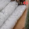 160X50Cm Pv Velvet Gilded Snowflake Velvet Fabric for Christmas Decoration Pillow Cover Women's Hoodie Handmade Diy Sewing Cloth