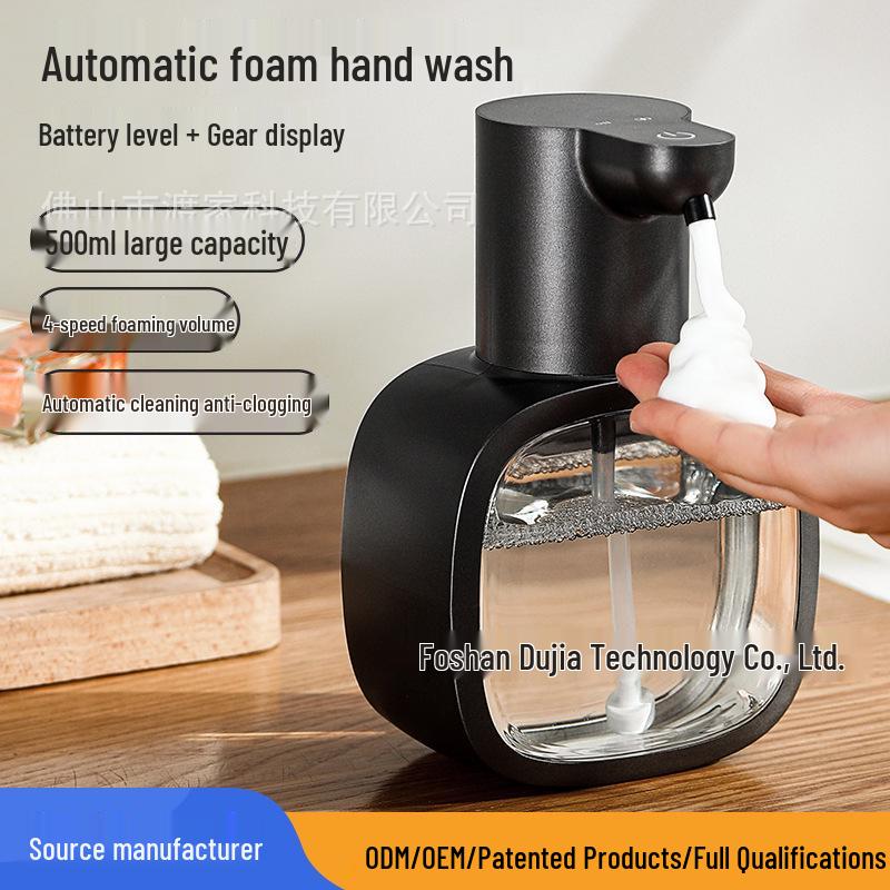 Automatic Electric Foam Soap Dispenser: Smart Induction Hand Washer & Sanitizer.