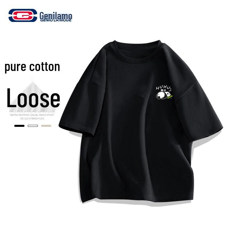 GENIOLAMODE Men s Cotton Printed T-Shirt 3XL