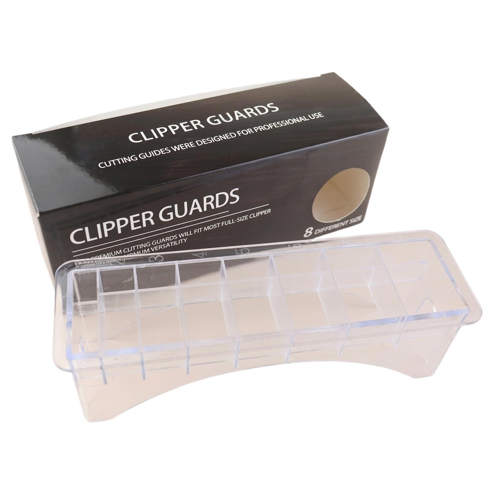 

Universal Hair Clipper Guard Organizer Case Storage Holder for Hairdressing Tools one size білий