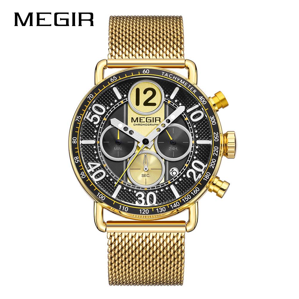 

Three-Eye Six-Hand Chronograph Quartz Watch Men S Watch 2249