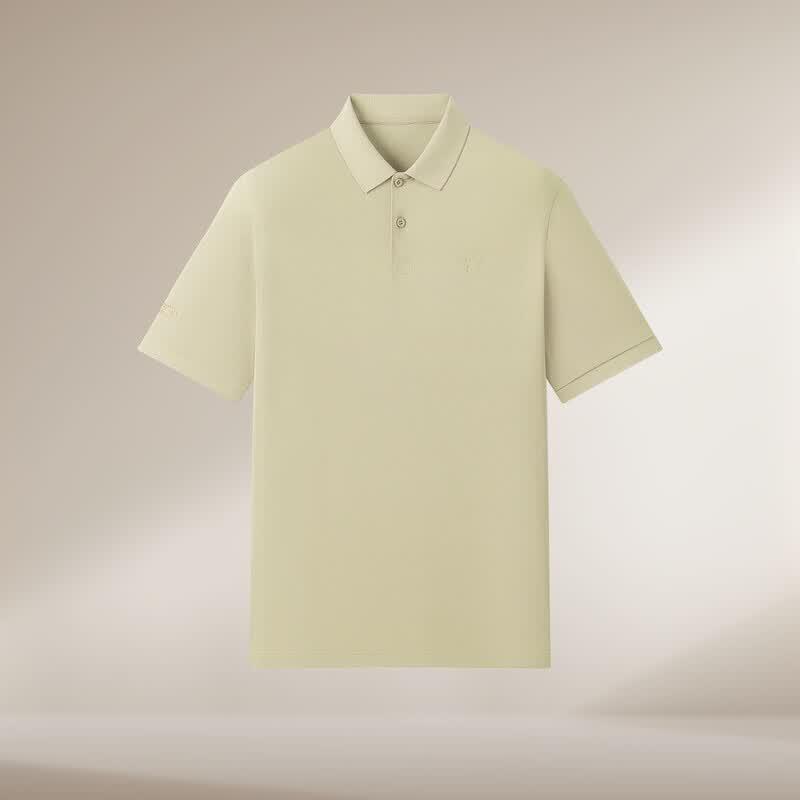 Hodo Men s Embroidered Cotton Blend Polo Shirt 2XL