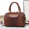 Luxury Leather Women's Handbag Fashion Designer Boston Bags Single Shoulder Bag Ladies Crossbody Bag PU Messenger Bag