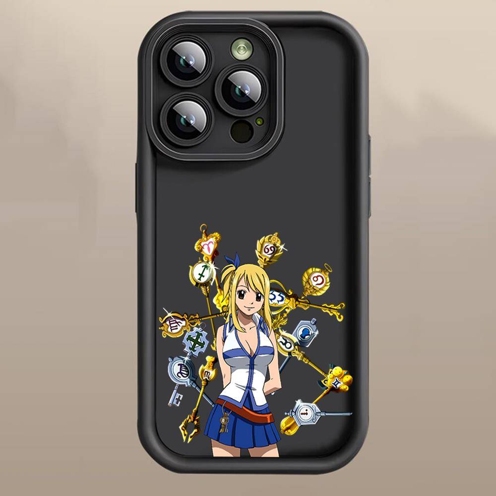 D-29 Fairy Tail Case for iPhone 15 14 13 12 8 Plus Samsung S24 S23 Ultra A04S A05S Huawei P40 P50 P60 Nova 11 Pro Max OPPO A17K Reno 10