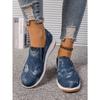Women's Autumn New Casual Yunda Shoes Women's Platform Muffin Leather One Step Casual Single Shoes