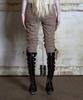 Opeoseu0012 Op.08 Motoback Capri Pants Brown