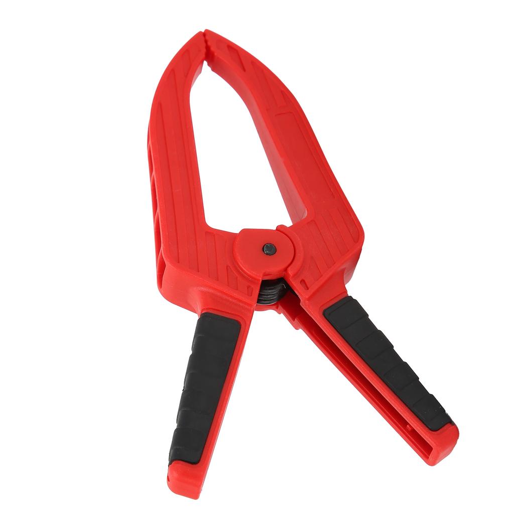 Spring Clamp with Long Flat Nose Plastic Fixing Clamp Woodworking Fixture Accessory2in Opening 50mm