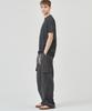 THE-ABON Cool Wide Stretch String Cargo Pants White