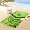 Canberra Raiders Logo Print Beach Towel, Large Soft Quick Dry Towel for Beach Camping Swimming