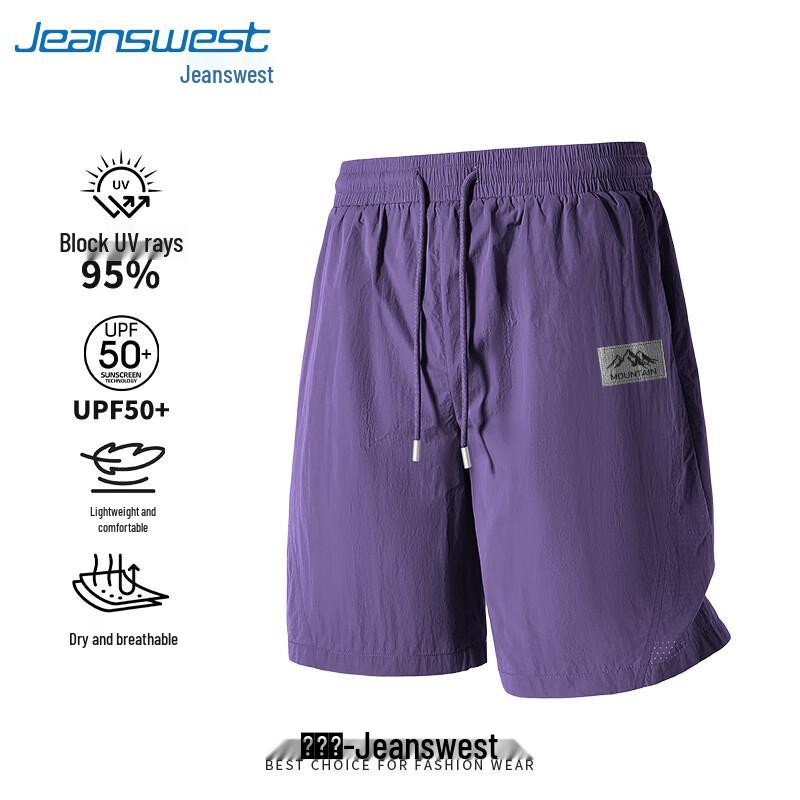 Jeanswest Men s UPF50+ Mesh Breathable Summer Shorts 2XL