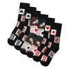Soxy Mens Royal Flush Poker Cotton Socks (Pack of 6)