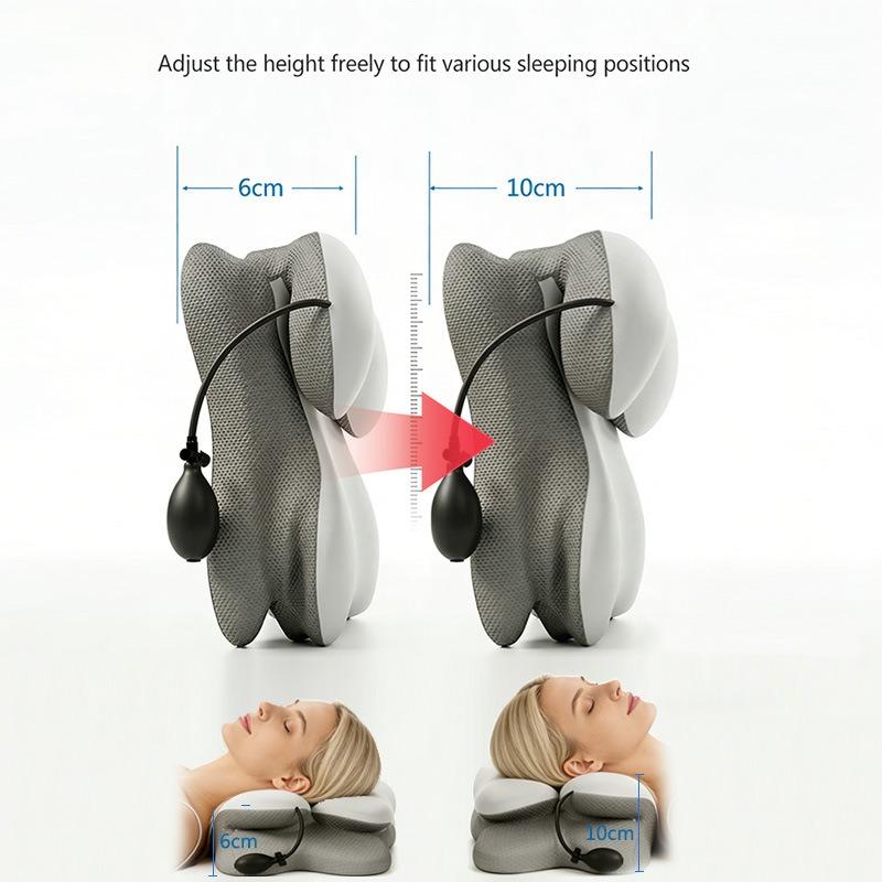 Airbag Pillow Butterfly Pillow for Neck Pain Relief Deep Sleep Cervical Support Adjustable Ergonomic Pillow for Side Sleeper