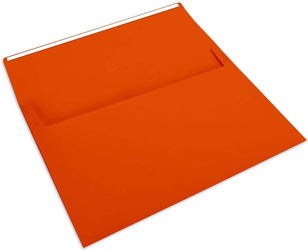 A2 Size Self-Adhesive Reply Cards Envelopes Straight-Flap 80lbs (4 3 8 x 5 3 4) Wedding Stationary - 20 Pack & Colors