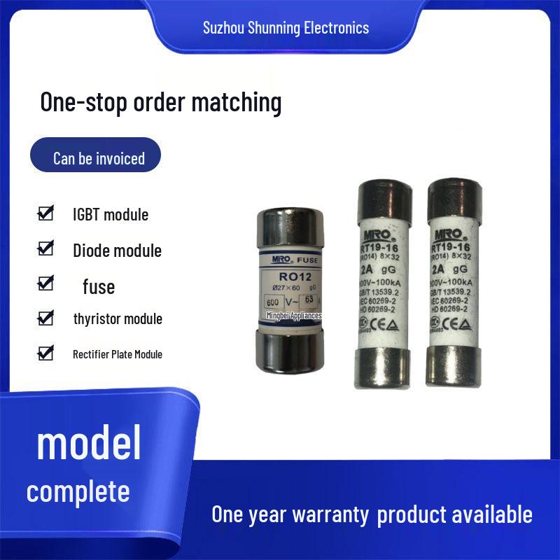 RS12Z AR 690V Fuse, 80A/63A/100A, All New Original 80A
