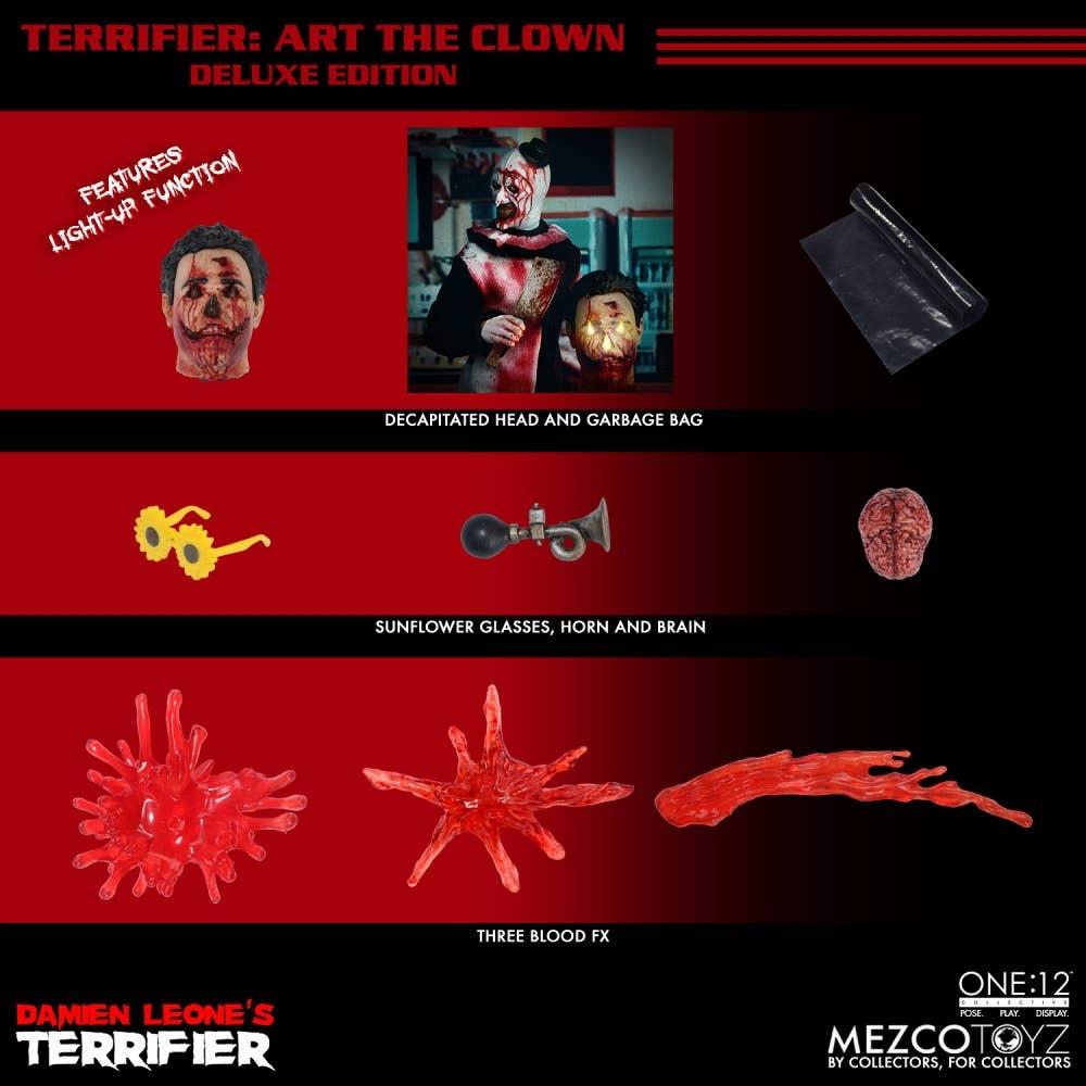 Terrifier Art The Clown Action Figure Dx Edition 1 12 One 12 Collective