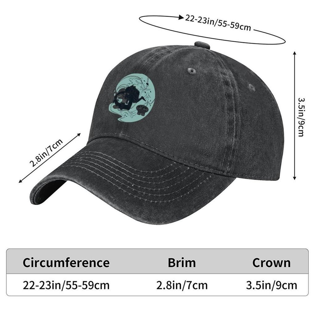 2026 2026 Technical Diving International (TDI) - Shark Tech Diver Baseball Cap Derby Hat Sun Cap Beach Sailor Cap For Men Girl M