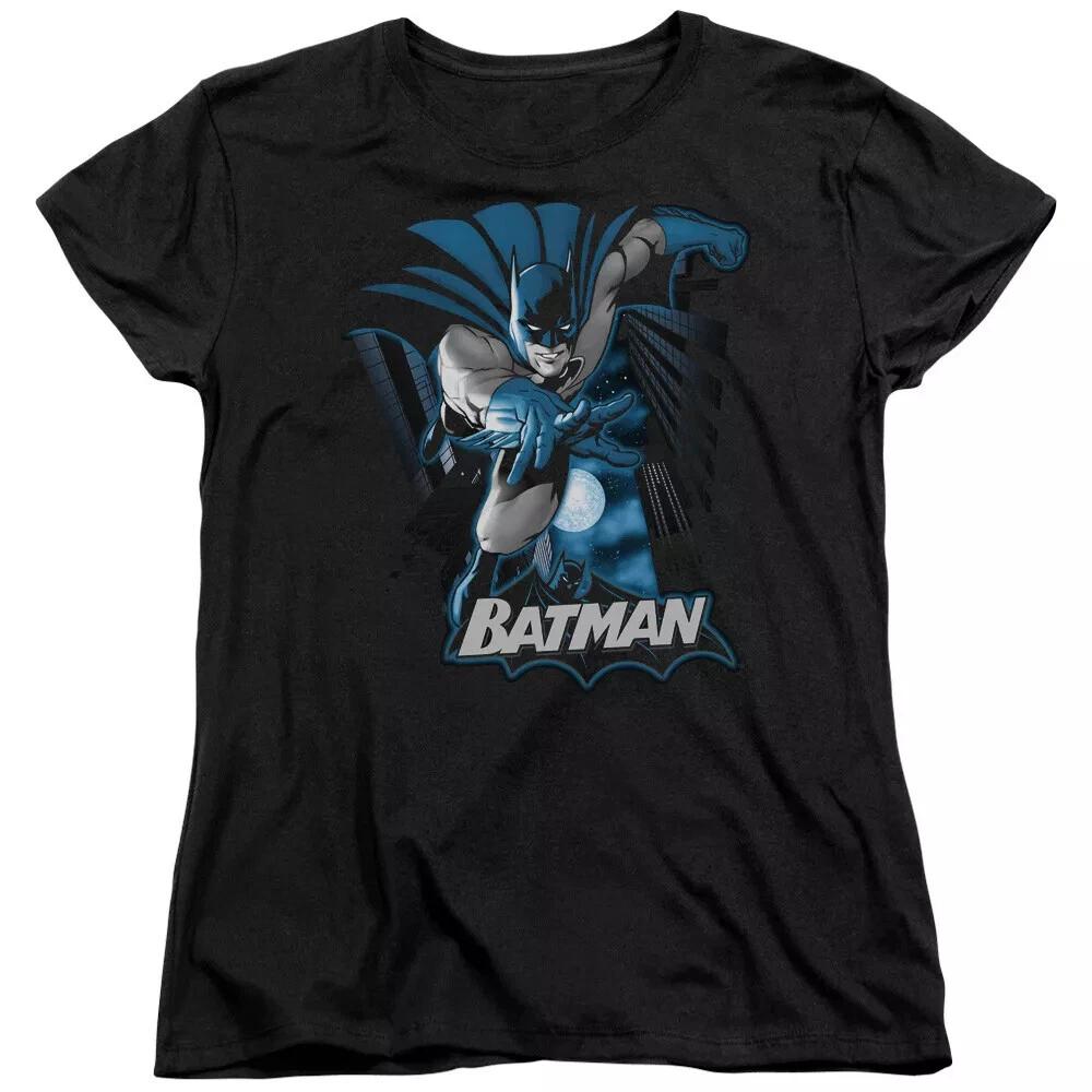 Batman  Batman Blue & Gray  Women s T-Shirt S