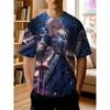 2026 New Printed T-shirts, Men's Destiny Series Altria Theme Printed T-shirts, Anime Edge Casual Short Sleeves, Daily Wear and Peripheral Products