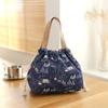 Cartoon Printing Lunch Bag Cute Storage Meal Bag New Handbag