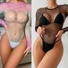 Bodystocking Bodysuit Gay Fishnet Hollow Sissy Underwear Sexy Lace Transparent Mesh See Through Lingerie Bodysuits
