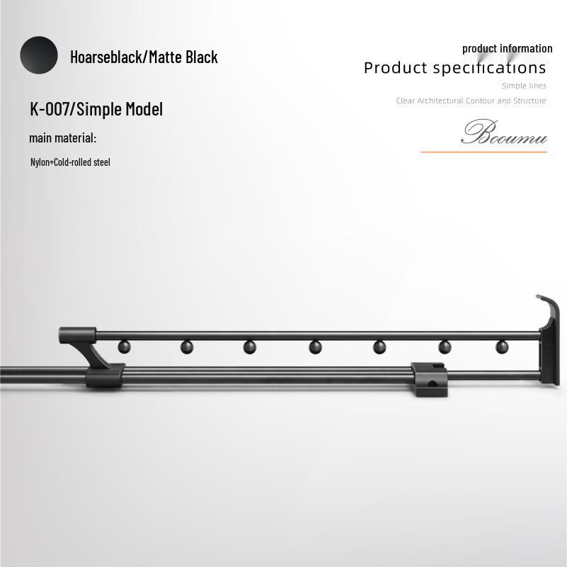 Teleskop-Hosenständer für den Kleiderschrank: Multifunktionale Schublade mit Auszug für den Hausgebrauch.