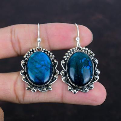 Neon Flash Labradorite Earring Natural Gemstone Jewelry 925 Sterling Silver Earrings Handmade Dangle Earring Designer Jewelry Gifts For Her