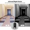 Smart WiFi Video Doorbell W1 for Apartment 2.4GHz Peephole Camera 4.3-inch IPS Display Tuya APP 1080P Visible Night Vision