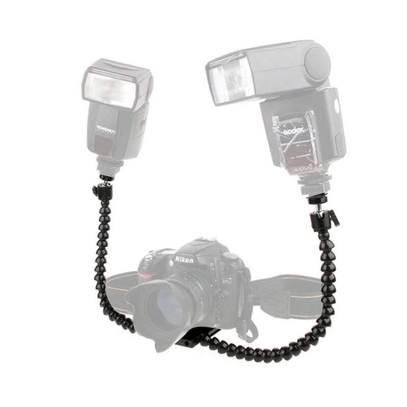 OLOEY Universal Camera Flash & Microphone Bracket