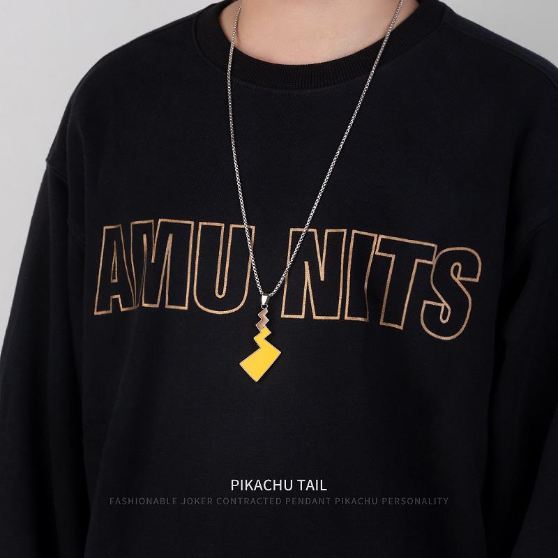Trendy Men's Clavicle Necklace: Versatile, High-End, Simple Hip Hop Jewelry
