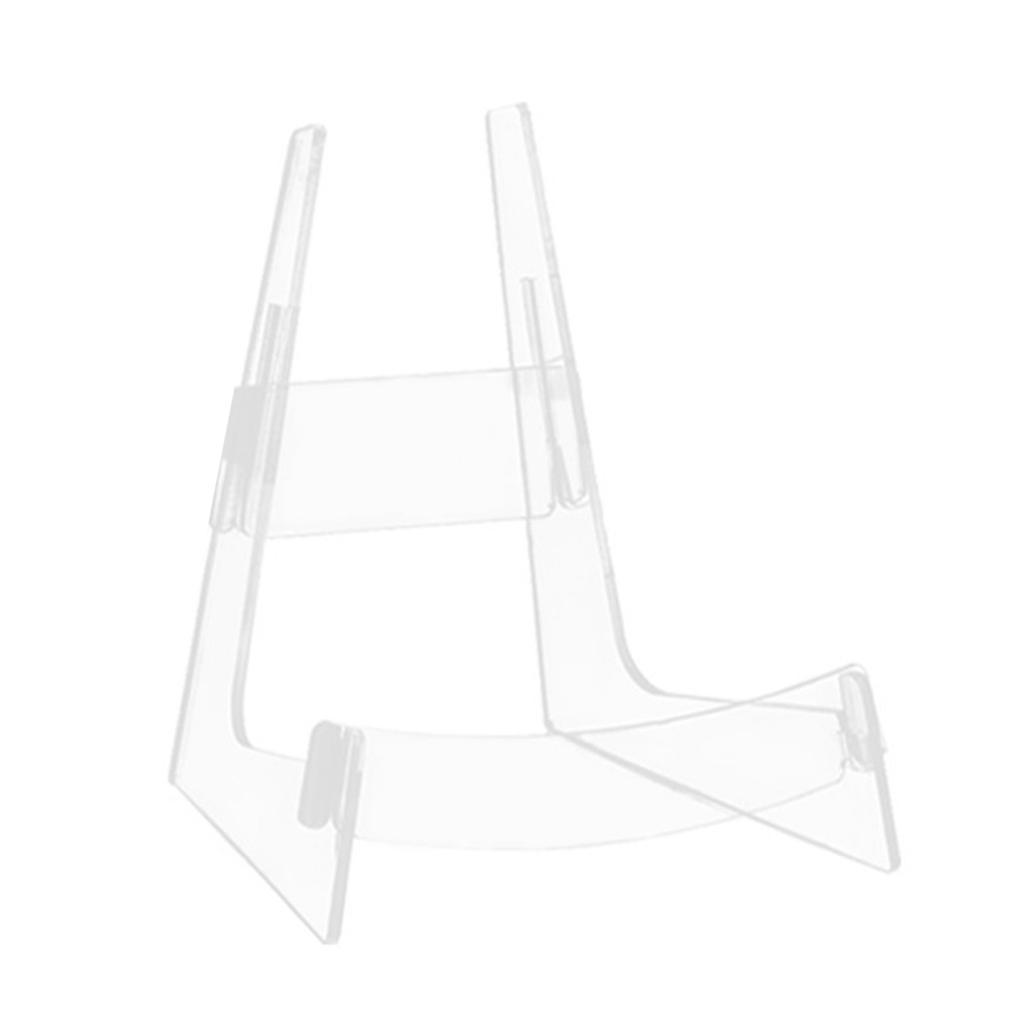 Acrylic Guitar Stand Folding Guitar Ukulele Stand String Instrument Stand L-Frame Classical Guitar Stand Ukulele Shelf