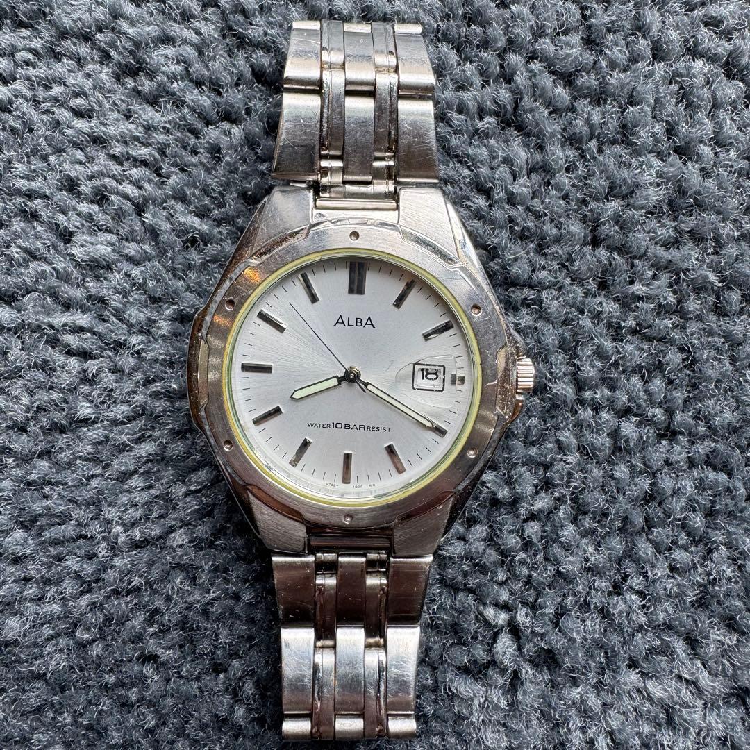 Used SEIKO Seiko ALBA Alba V732-0S00 watch