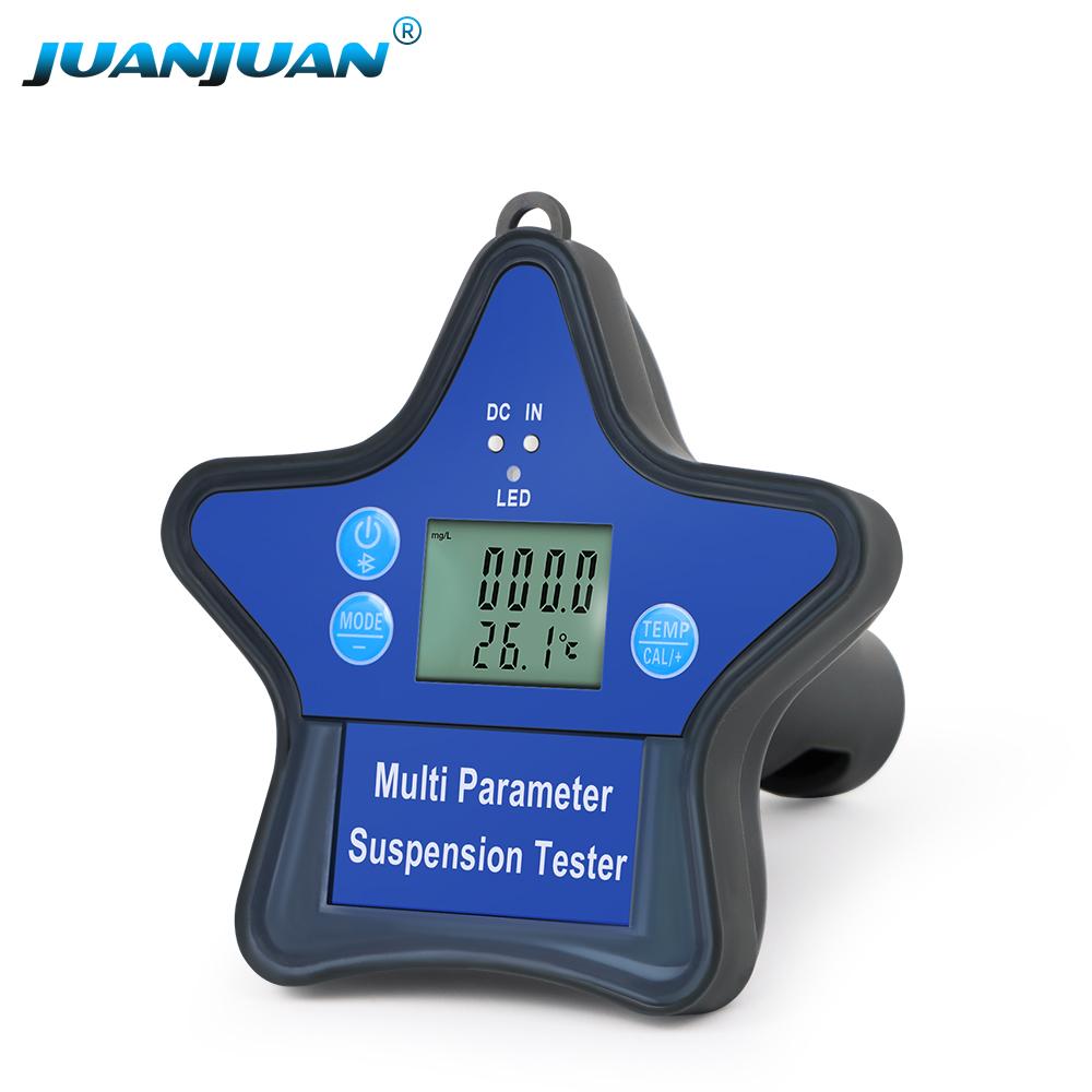 

Multi Parameter Suspension Water Tester Multifunctional Water Quality Detector MV/PH/TDS/EC/SALT/SG/CF/CL&Temp Meter APP Control