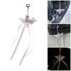 Angel Theme Sturdy Keyring Cloth Metal Blend Decorative Charm For Keys Backpacks Gift Giving