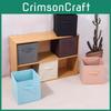 Foldable Home Storage Collapsible Folding Box Home Clothes Organizer Fabric Cub