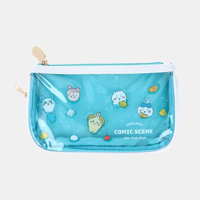 [bandai] Monjakgwi CS Fruit Punch Clear Flat Pencil Case