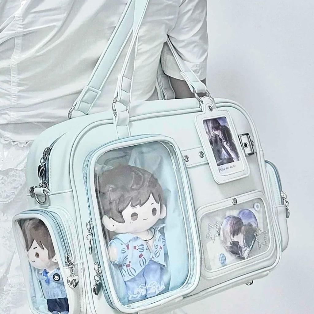 Concert Hidden Light Tag Bag Ita Bag Crossbody Bags Large Shoulder Bag Y2K Shoulder Bag for Women Itabag Handbag Student Bag