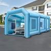 Inflatable Paint Booth Spray Paint Tent 26x15x10ft for Machine Painting