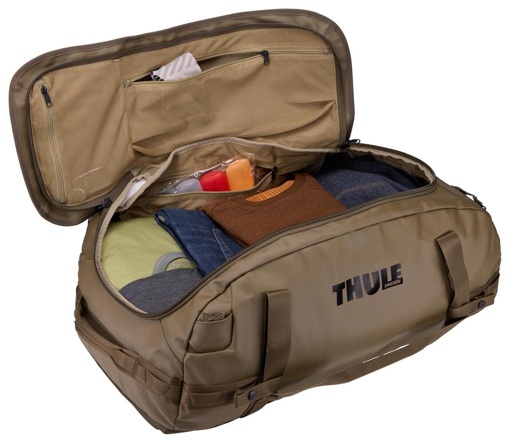 Thule Limited Edition Chasm Duffel Bag, 40L, Heavy-Duty, Weather-Resistant, Unisex, Deep Khaki, 3205141