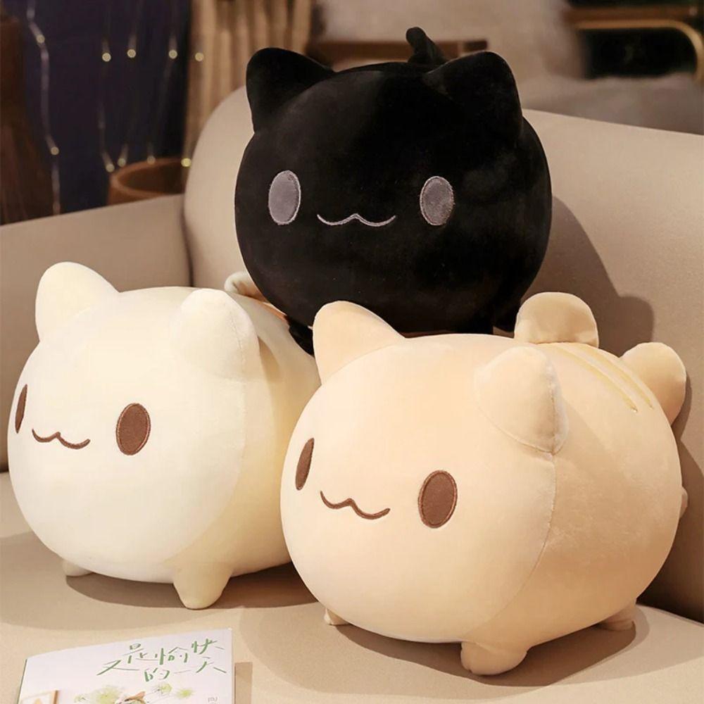 Stuffed Animal Kitten Plush Animal Cute Cartoon Cat Plush Doll  Birthday Gift
