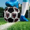 Repubblica d'Albania Pallone da Calcetto Indoor Colorato Cucito a Macchina PVC Misura 5 Pronto per Allenamento di Squadra e Competizione Resistente Alto Rimbalzo Fantastico Regalo Sportivo