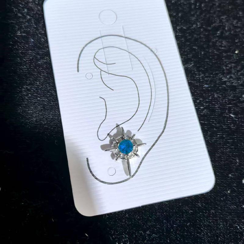 Polaris Men's Magnetic No-Piercing Ear Clip: Stylish, Versatile, High-End Stud Earrings