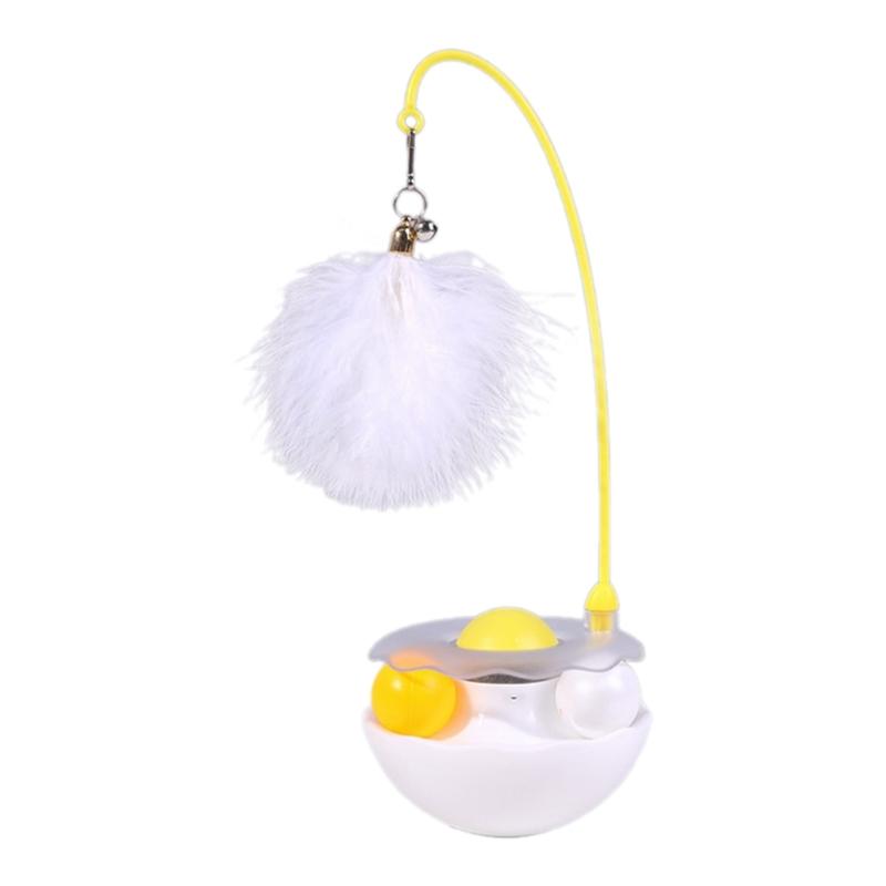 

Игрушка-палочка для кошек, пернатая игрушка, игрушка для кошек, пернатое дразнение со съемной палочкой для домашних кошек, игра белый