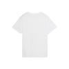 Puma Knitted Simple Solid Color Comfortable Round Neck Short Sleeve Regular T-Shirt Women tops 637774-02