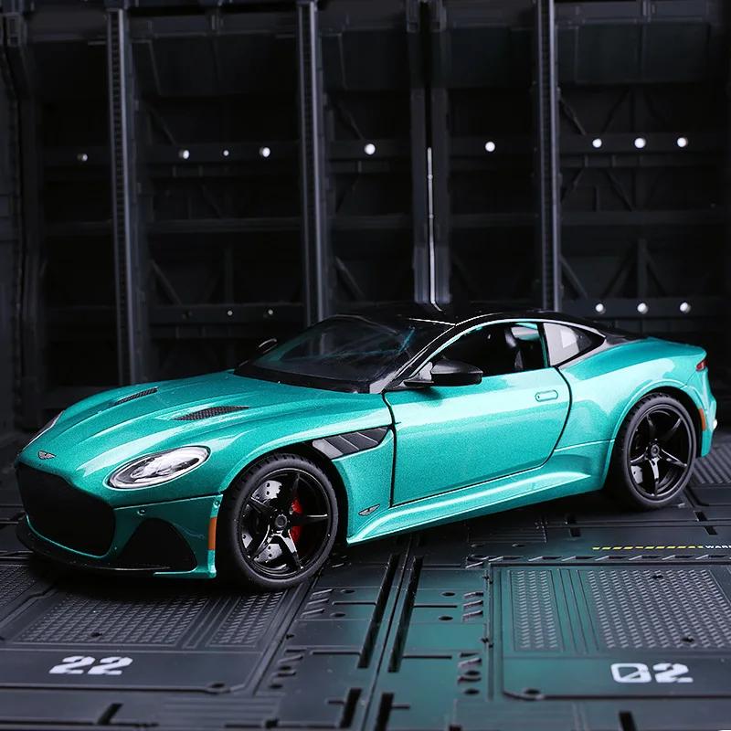 1/22 Aston Martin DBS Superleggera Alloy Sports Car Diecasts & Toy Vehicles Metal Car Model Simulation Collection Toys Gift