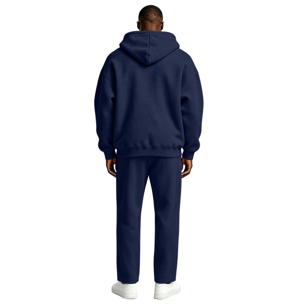 Felpa con cappuccio e pantaloni larghi Set da due pezzi per uomo e donna