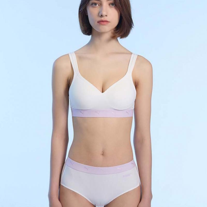 Puma Bodywear Puma Women Comfort Bra Panty 2 Piece Set