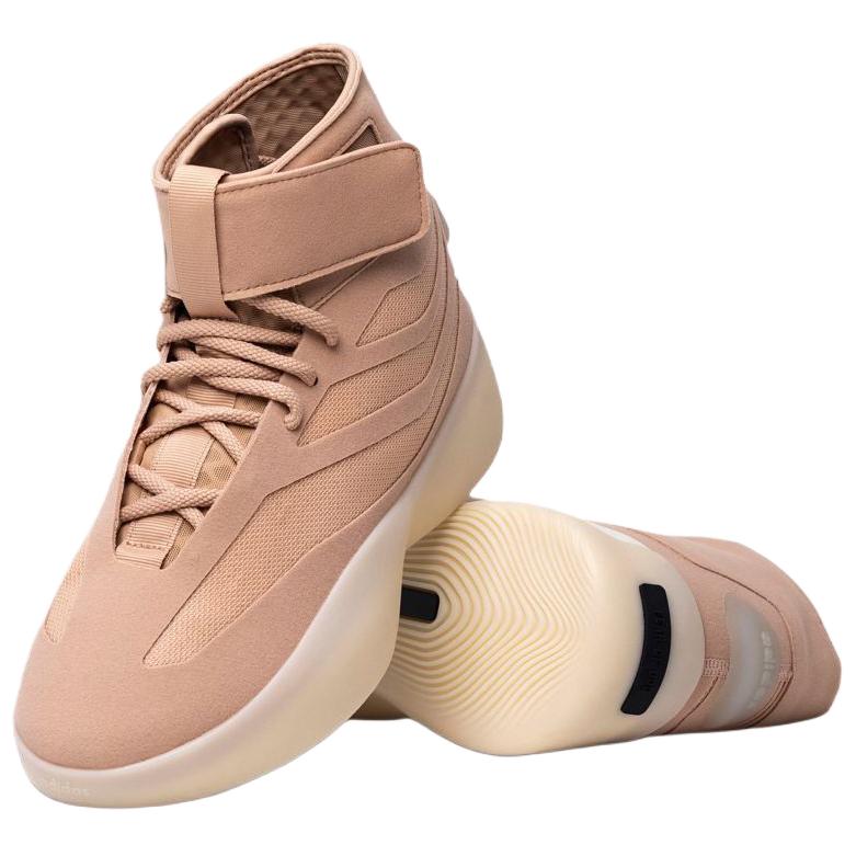 Fear of God Athletics X Adidas II BASKETBALL High Ash Pearl Men Sneakers Tan JQ8484